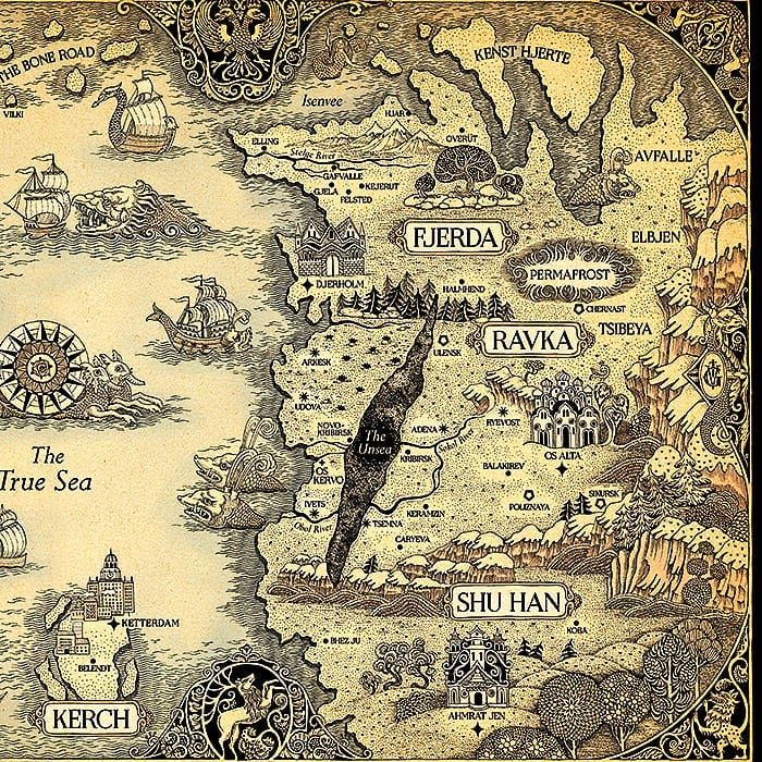 Grishaverse map